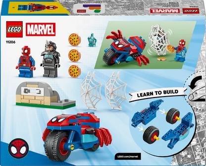 LEGO Marvel - Spidey op zijn motor vs. Rhino - 11206