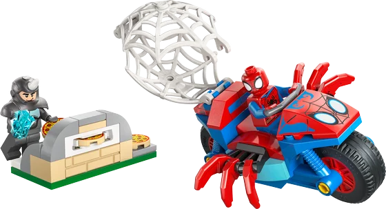 LEGO Marvel - Spidey op zijn motor vs. Rhino - 11206