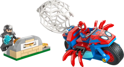 LEGO Marvel - Spidey op zijn motor vs. Rhino - 11206