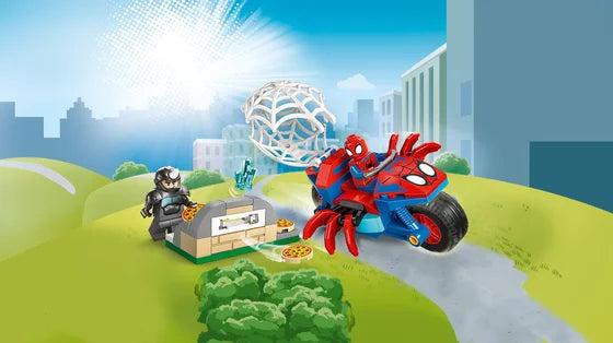 LEGO Marvel - Spidey op zijn motor vs. Rhino - 11206