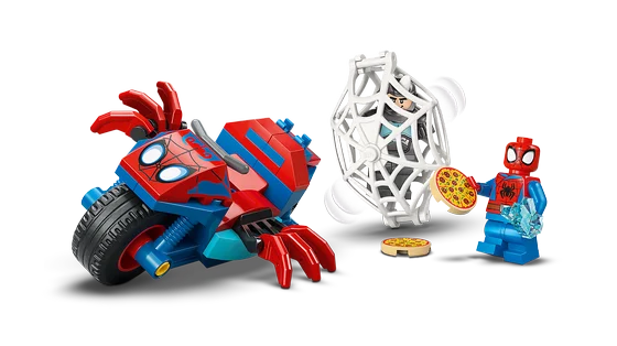 LEGO Marvel - Spidey op zijn motor vs. Rhino - 11206