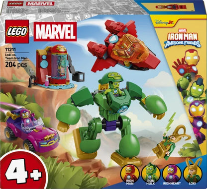 LEGO Disney Junior Marvel - Loki tegen Team Iron Man - 11211