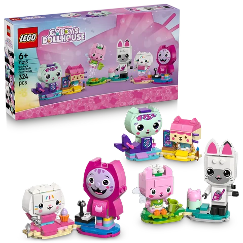 LEGO Gabby's Dollhouse - Gabby’s bouwbare kattenvriendjes - 11215