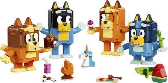 LEGO Bluey - Bouwbare figuren van Bluey en haar familie - 11217