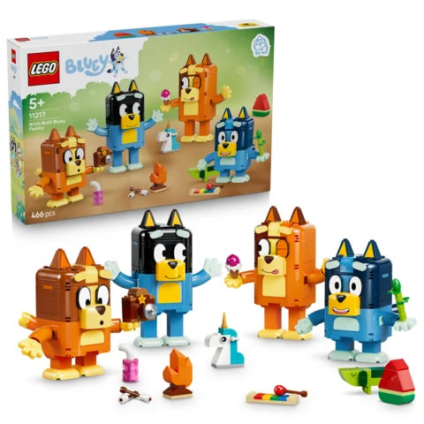 LEGO Bluey - Bouwbare figuren van Bluey en haar familie - 11217