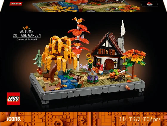 LEGO Icons - Herfsttuin met cottage - 11372