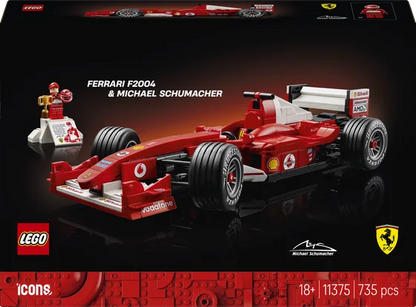 LEGO Icons - Ferrari F2004 en Michael Schumacher - 11375