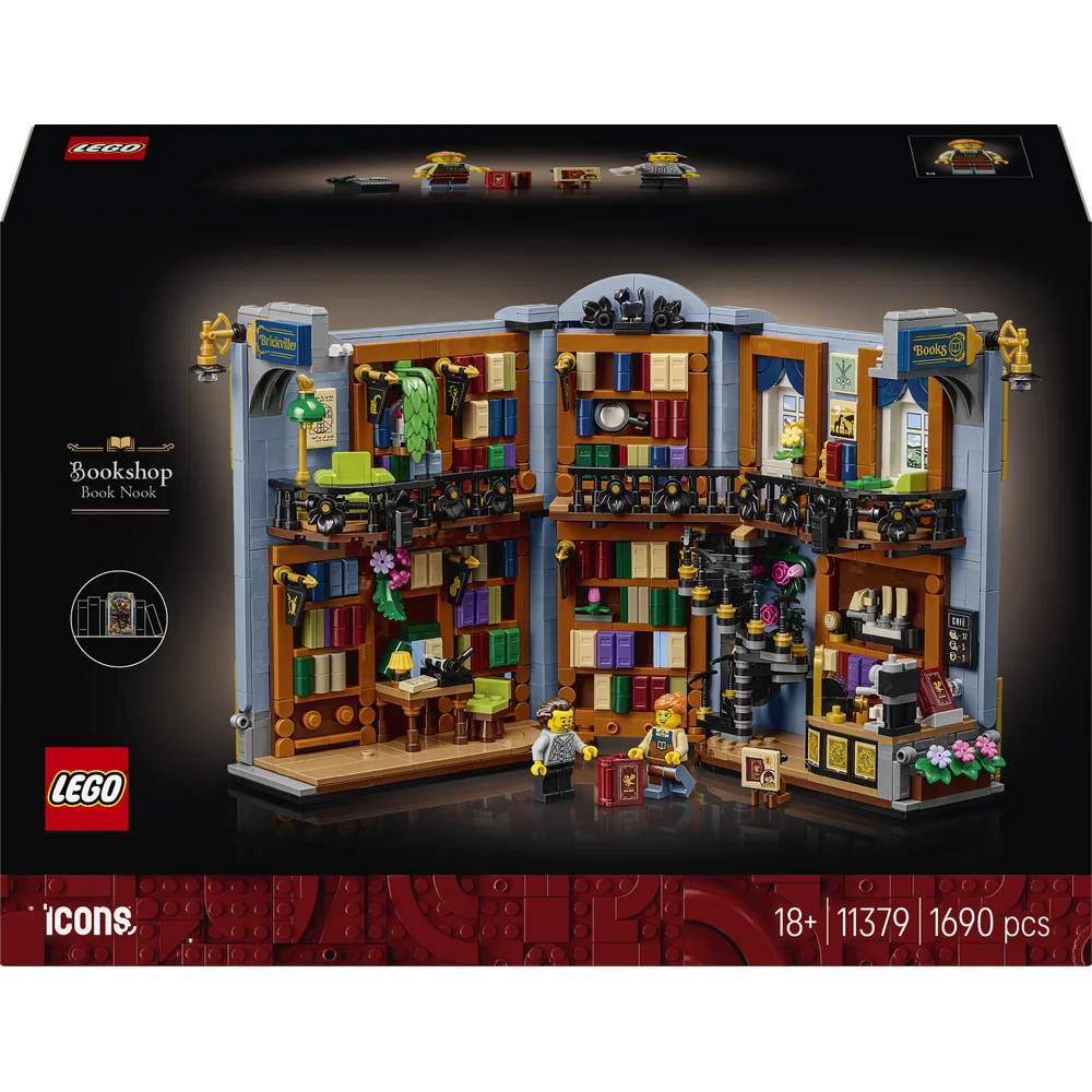 LEGO Icons - Boekensteun: Boekhandel - 11379
