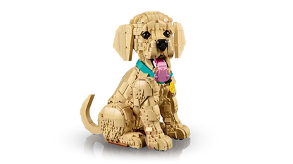 LEGO Icons - Golden retriever puppy - 11384