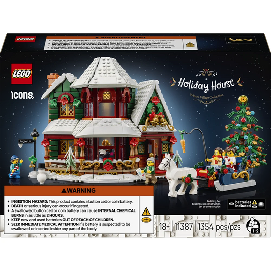 LEGO Icons - Oma's kersthuis - 11387