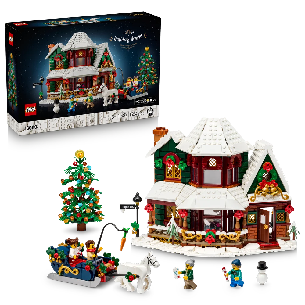LEGO Icons - Oma's kersthuis - 11387