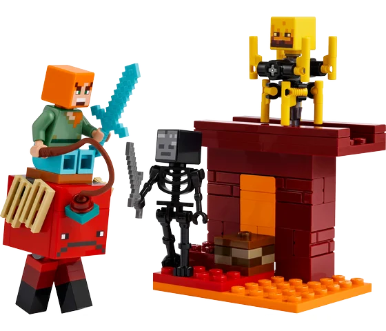 LEGO Minecraft - De lavastrijd in de Nether - 21266