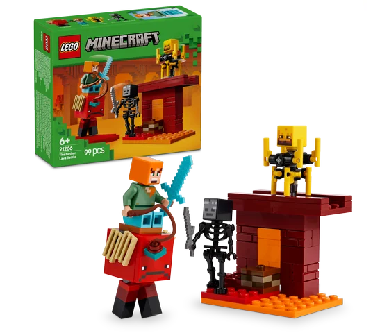 LEGO Minecraft - De lavastrijd in de Nether - 21266