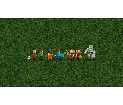 LEGO Minecraft - De Ghast-ballon aanval op het dorp - 21273