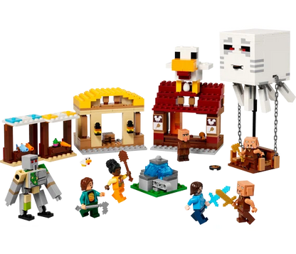 LEGO Minecraft - De Ghast-ballon aanval op het dorp - 21273
