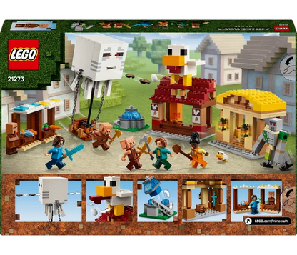 LEGO Minecraft - De Ghast-ballon aanval op het dorp - 21273