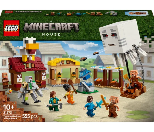 LEGO Minecraft – Der Ghast-Ballon-Dorfangriff – 21273