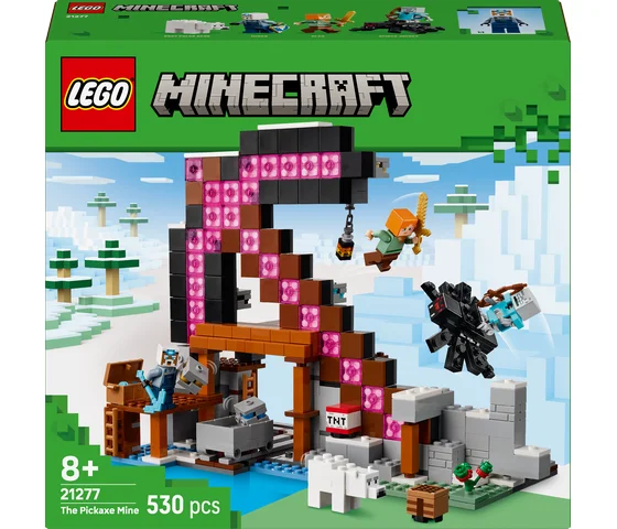 LEGO Minecraft - De pikhouweelmijn - 21277