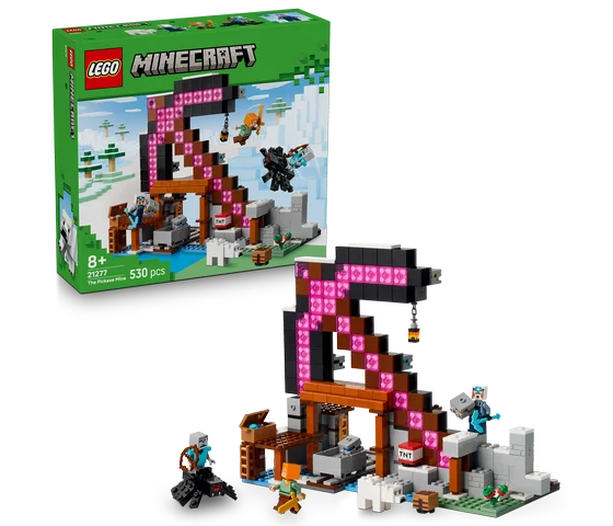 LEGO Minecraft - De pikhouweelmijn - 21277