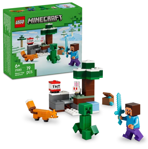 LEGO Minecraft - Steve's Taiga-avontuur - 21583