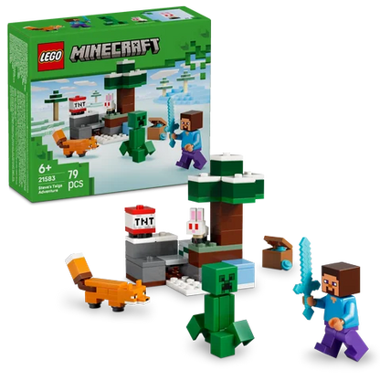 LEGO Minecraft - Steve's Taiga-avontuur - 21583