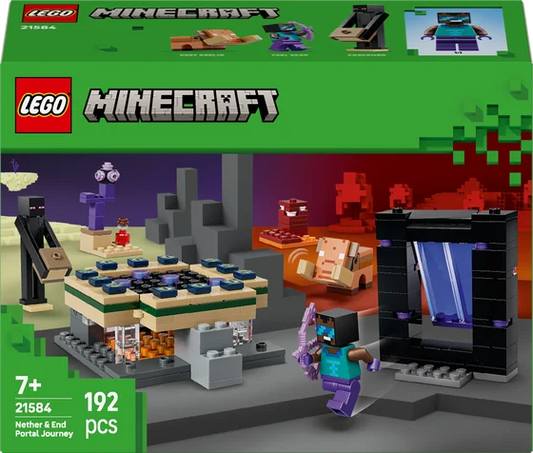LEGO Minecraft - Reis naar de Nether en het End-portaal - 21584