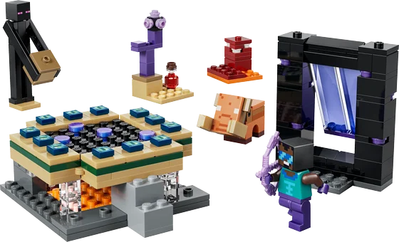 LEGO Minecraft - Reis naar de Nether en het End-portaal - 21584