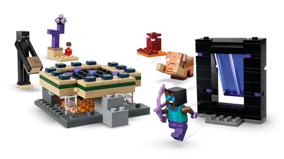 LEGO Minecraft - Reis naar de Nether en het End-portaal - 21584
