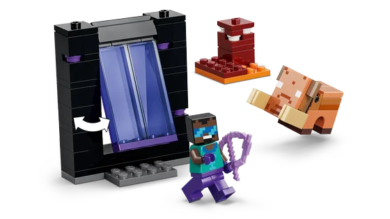 LEGO Minecraft - Reis naar de Nether en het End-portaal - 21584