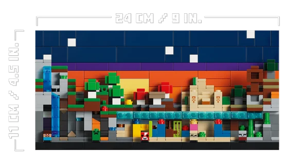 LEGO Minecraft - Minibiomen - 21589