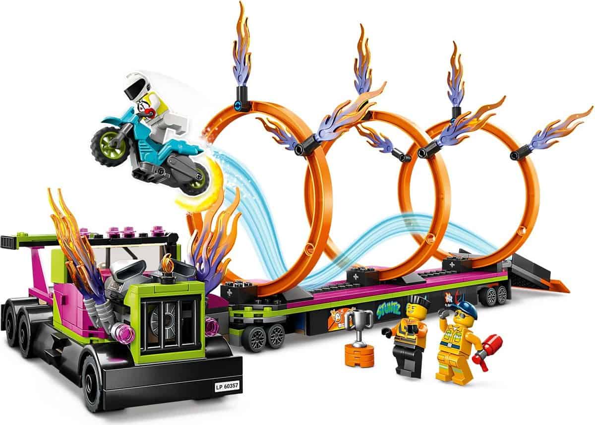 LEGO City - Stunttruck & Ring of Fire-uitdaging - 60357