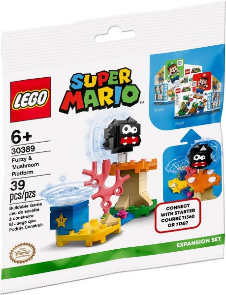 LEGO Super Mario - Polybag - Flauschige &amp; Pilz-Plattform - 30389 