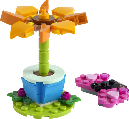 LEGO Friends - Tuinbloem en vlinder - 30417