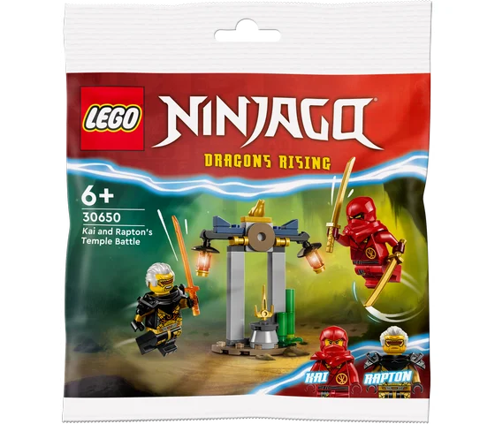 LEGO Ninjago - Kai en Rapton's Tempelstrijd - 30650