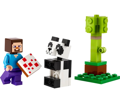 LEGO Minecraft - Steve en babypanda - 30672