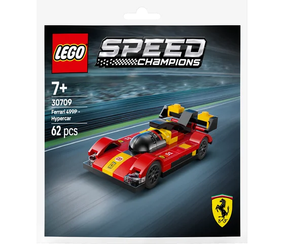 LEGO Speed Champions - Ferrari 499P – hypercar - 30709