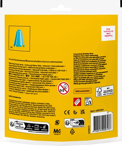 LEGO LEGO Creator - Schattige dierenverjaardag - 30715