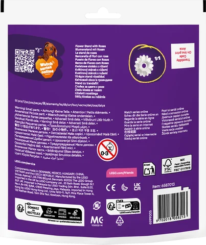 LEGO Friends - Bloemenkraam met rozen - 30721