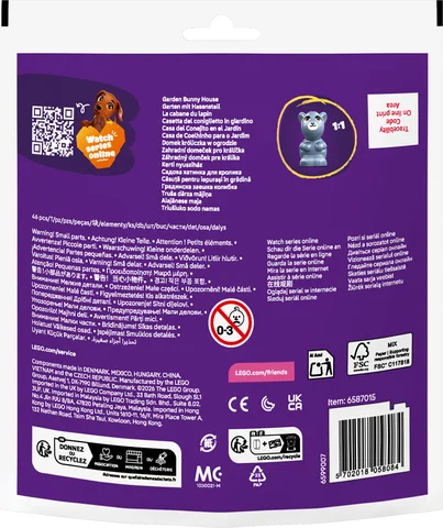 LEGO Friends - Konijnenhok in de tuin - 30722