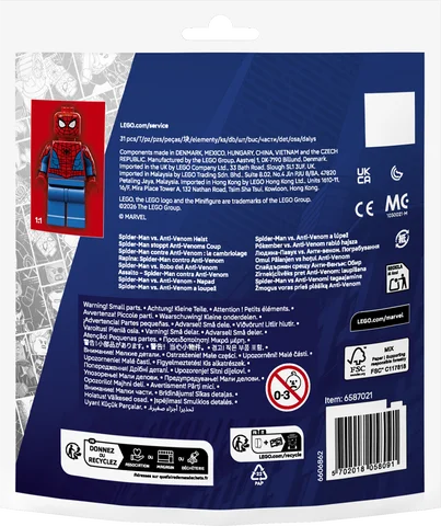 LEGO Marvel - Spider-Man vs. Anti-Venom overval - 30725