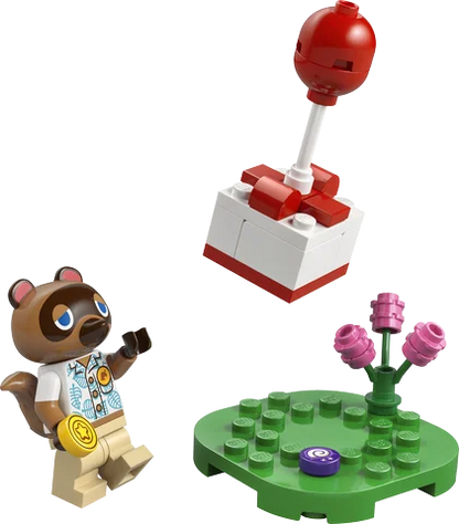 LEGO Animal Crossing - Tom Nook met vliegend cadeautje - 30731