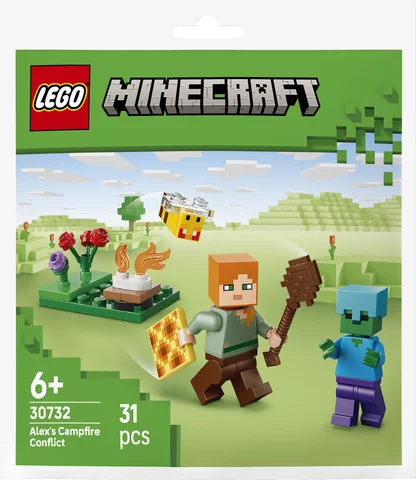 LEGO Minecraft - Alex en de strijd bij het kampvuur - 30732