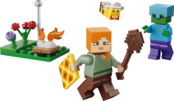 LEGO Minecraft - Alex en de strijd bij het kampvuur - 30732