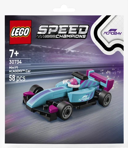 LEGO Speed Champions - Mini F1 ACADEMY™ auto - 30734