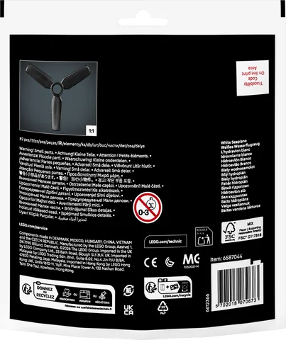 LEGO Technic - Wit watervliegtuig - 30736