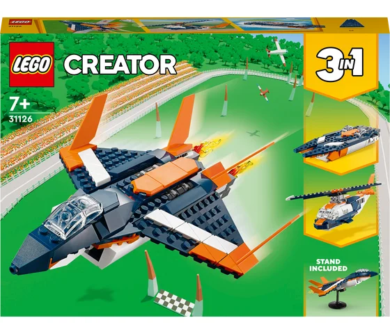 LEGO Creator - Supersonische straaljager - 31126