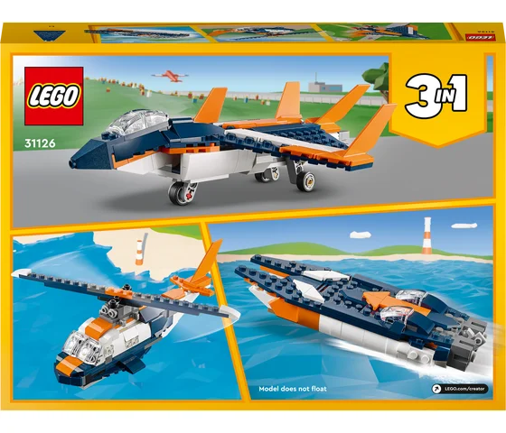 LEGO Creator - Supersonische straaljager - 31126