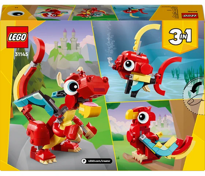 LEGO Creator - Rode draak - 31145