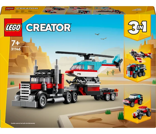 LEGO Creator - Truck met helikopter - 31146