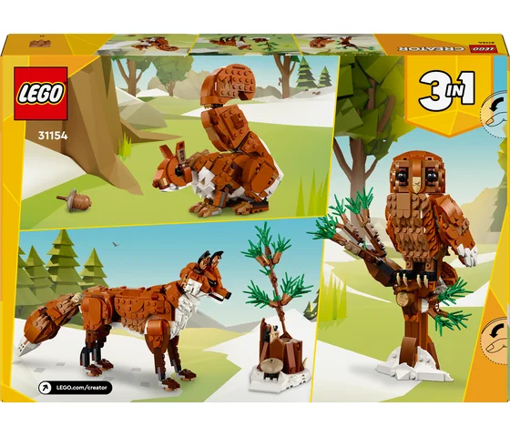 LEGO Creator - Bosdieren: Rode vos - 31154